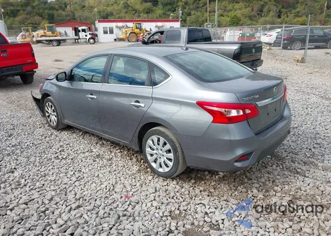 2017 Nissan Sentra Sv из США, поврежденный, VIN 3N1AB7AP4HY310126